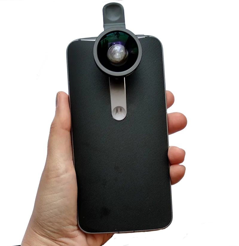 Smartphone wide angle lens